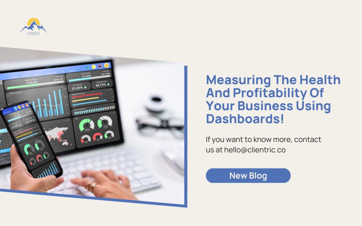 Measuring Health And Profitability Of Your Business Using Dashboards!