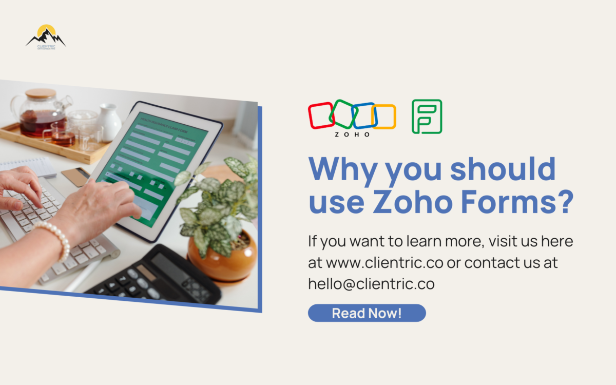 Why you should use Zoho Forms?