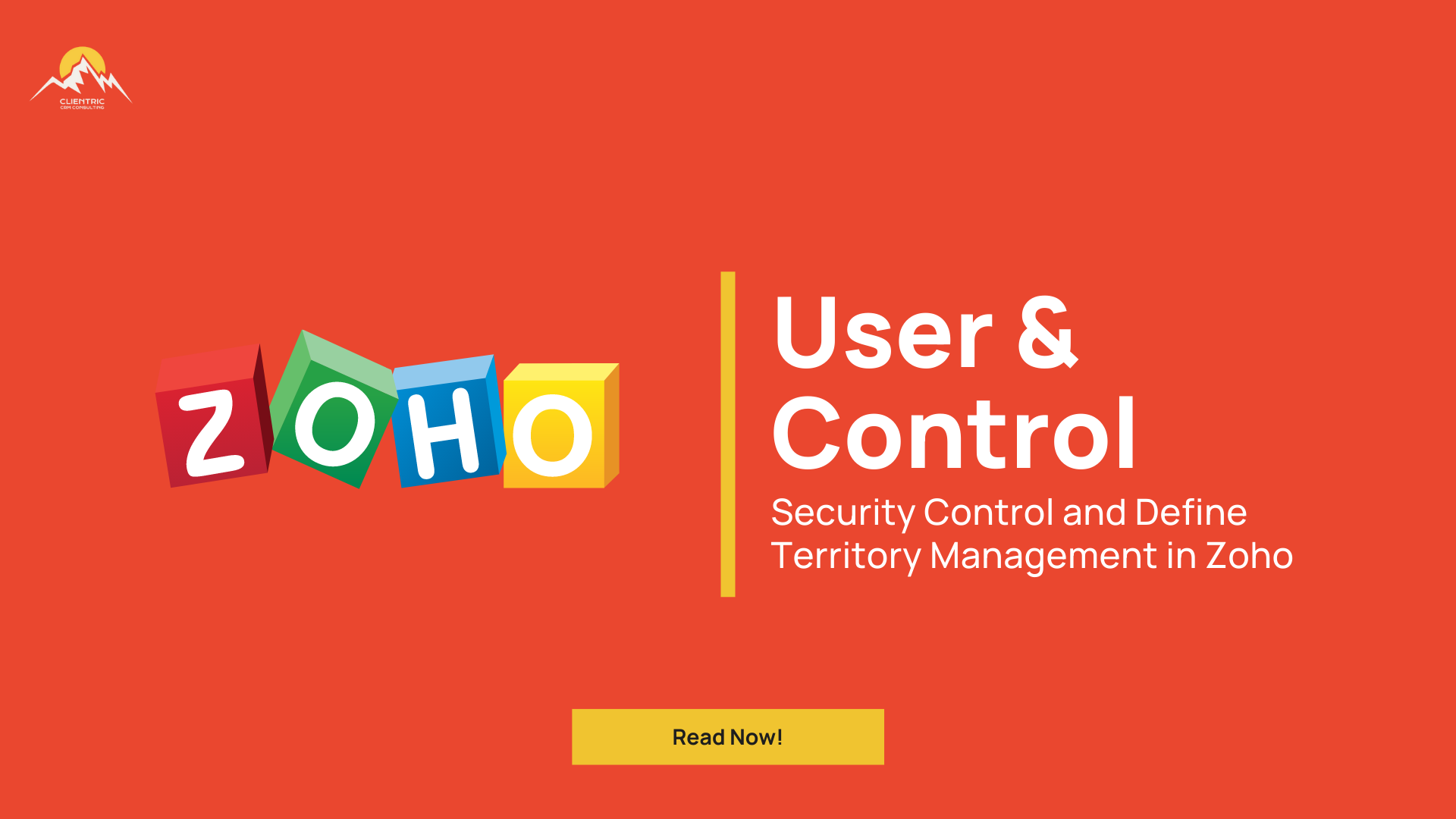 Zoho CRM: User and Control