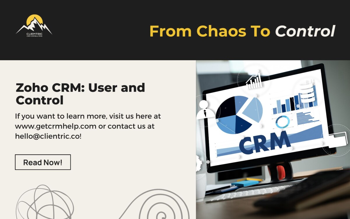 Zoho CRM: User and Control