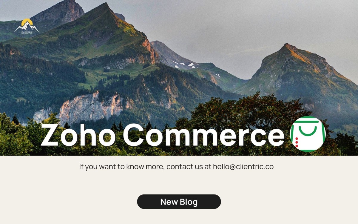 Zoho Commerce: An E-Commerce Platform