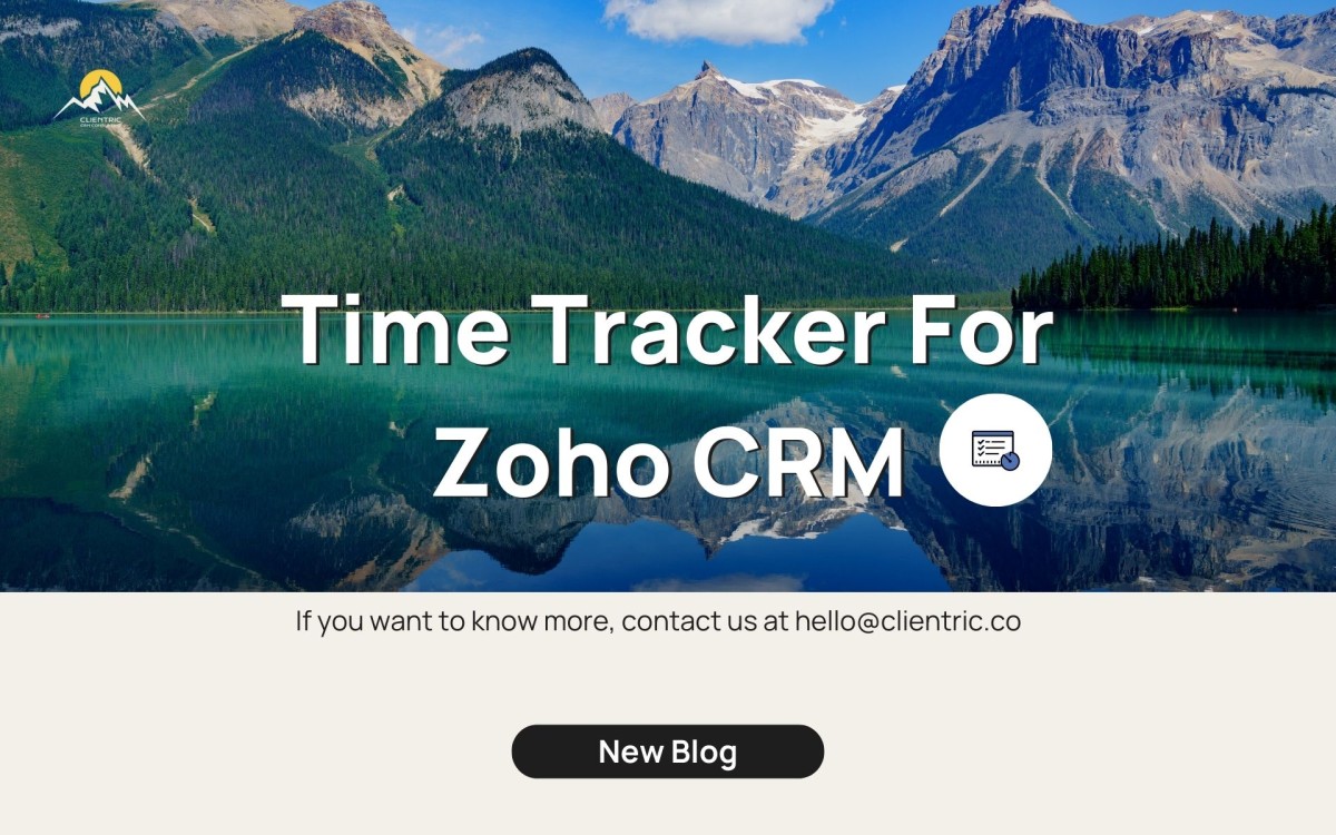 Time Tracker with Zoho CRM for you and your employees!