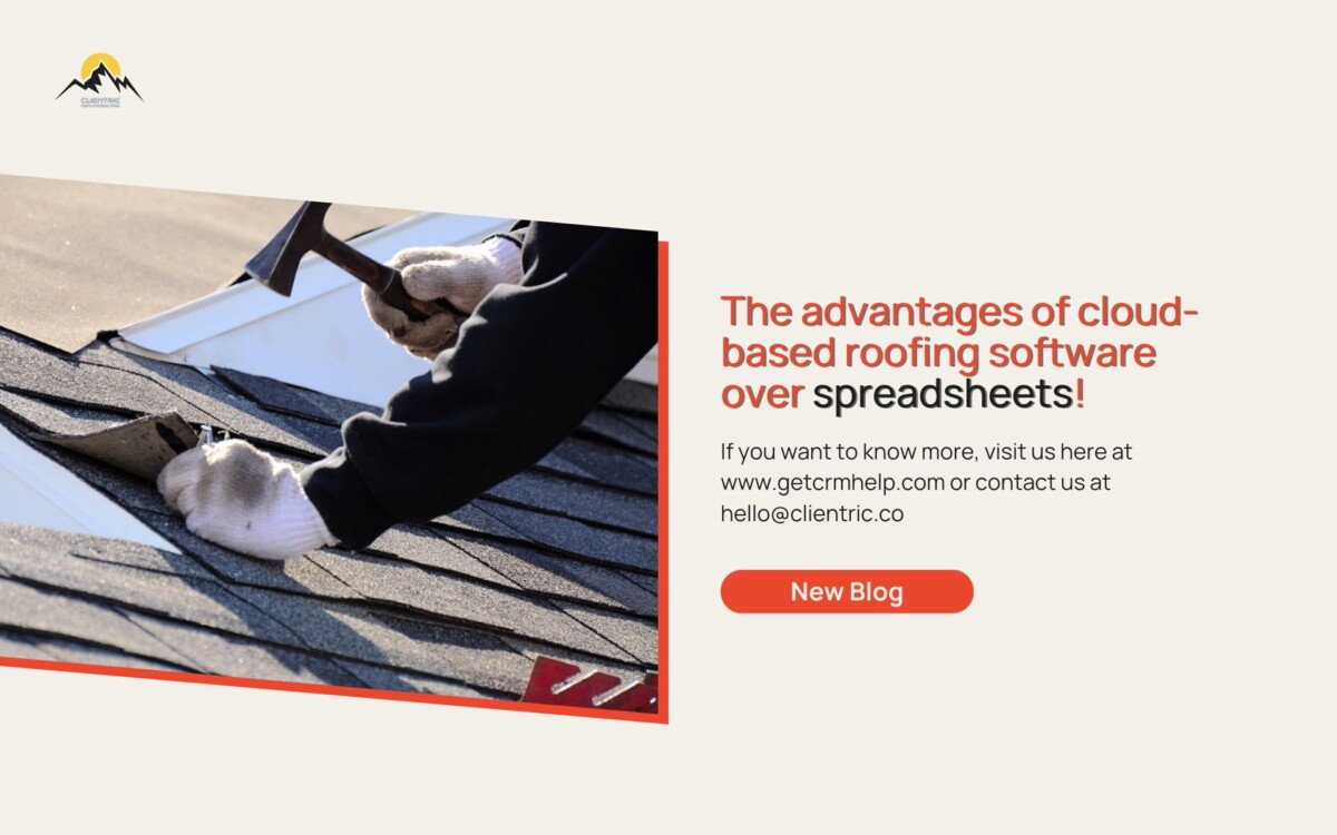 Cloud-based Roofing Software Over Spreadsheets!