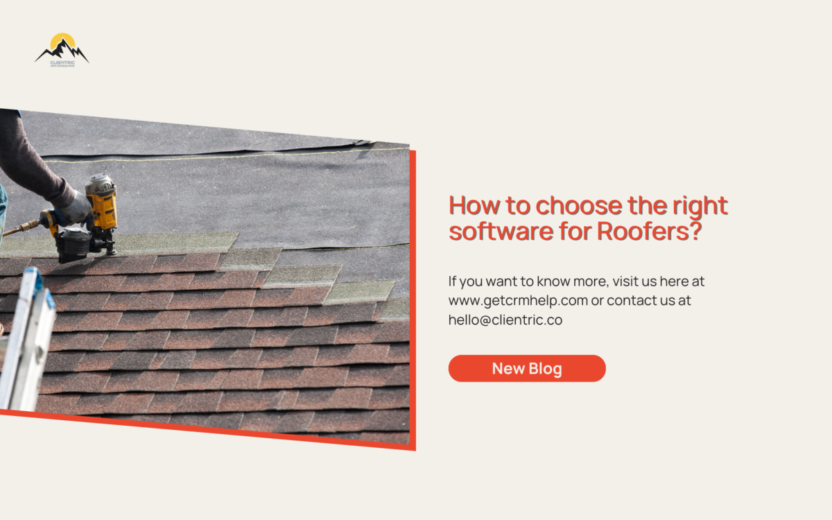 How to choose the right software for Roofers?