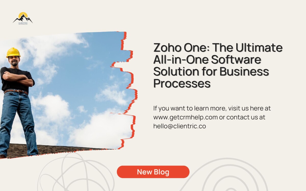 Zoho One: All-in-One Software Solution for Business Processes