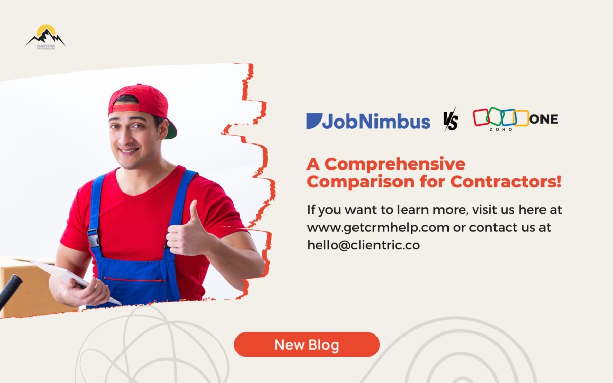 Job Nimbus vs. Zoho One: A Comprehensive Comparison for Contractors