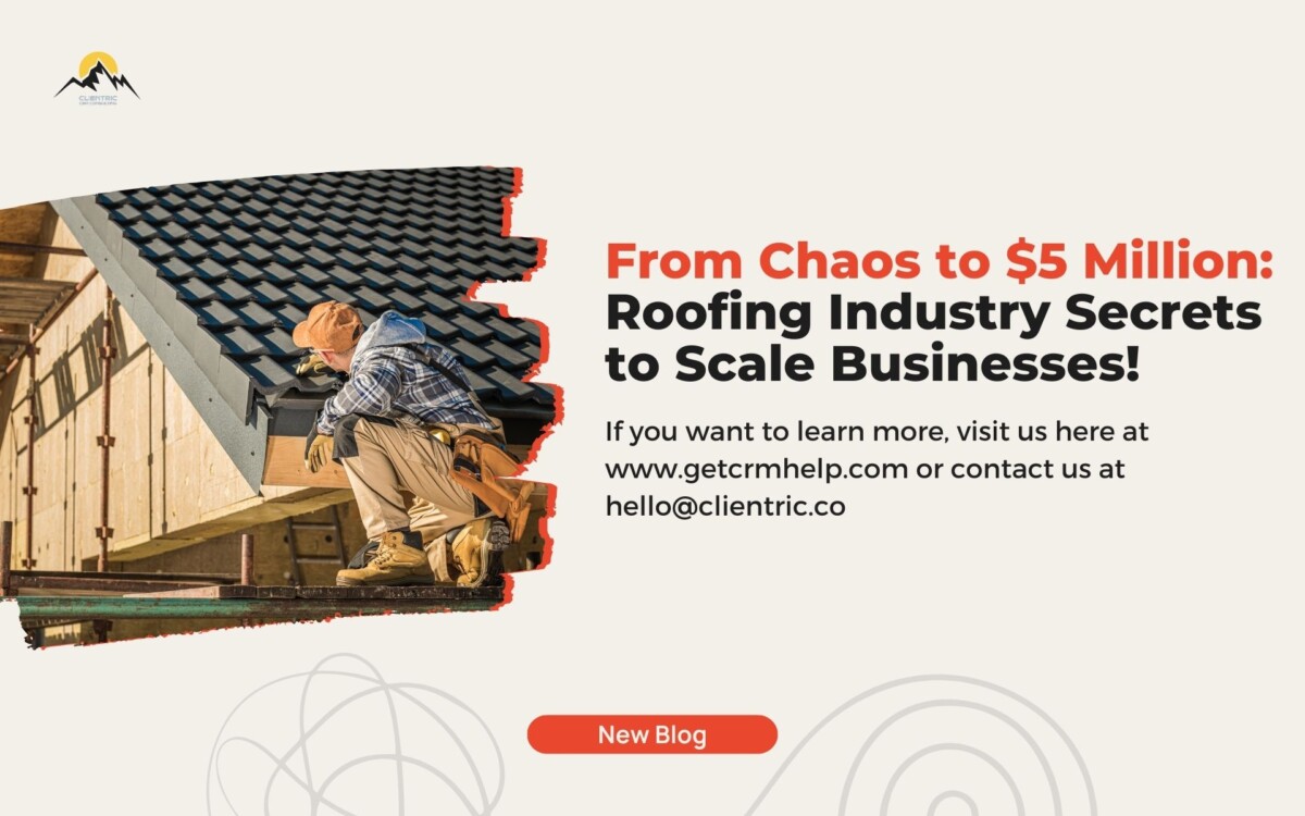 From Chaos to $5 Million: Roofing Industry Secrets to Scale Businesses!